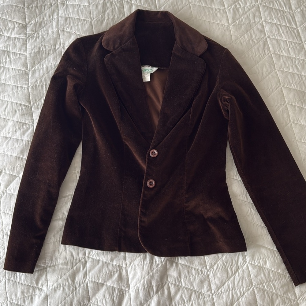 Vintage Velvet Suit - SEARS JR BAZAARR - Picture 2 of 7